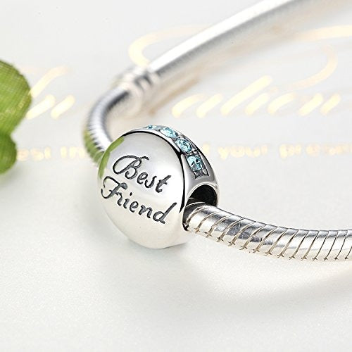 Dije O Charm Plata S925 Fementi Mejor Amigo