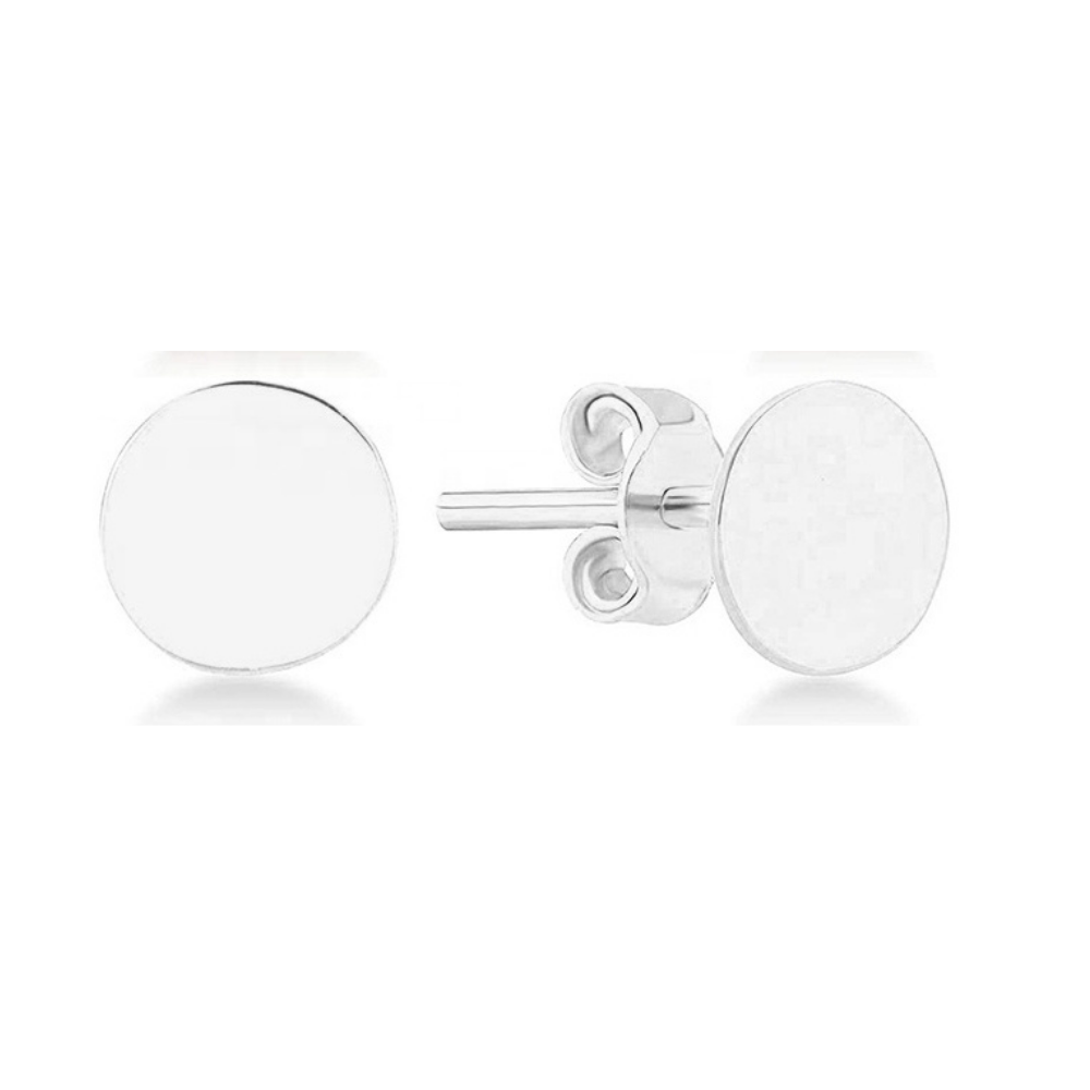 Aretes Plata S925 Fementi Circulo