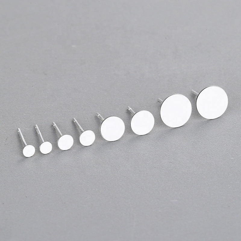 Aretes Plata S925 Fementi Circulo