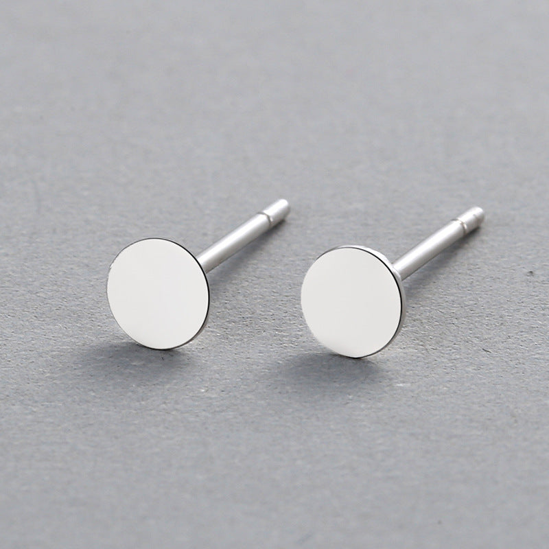 Aretes Plata S925 Fementi Circulo