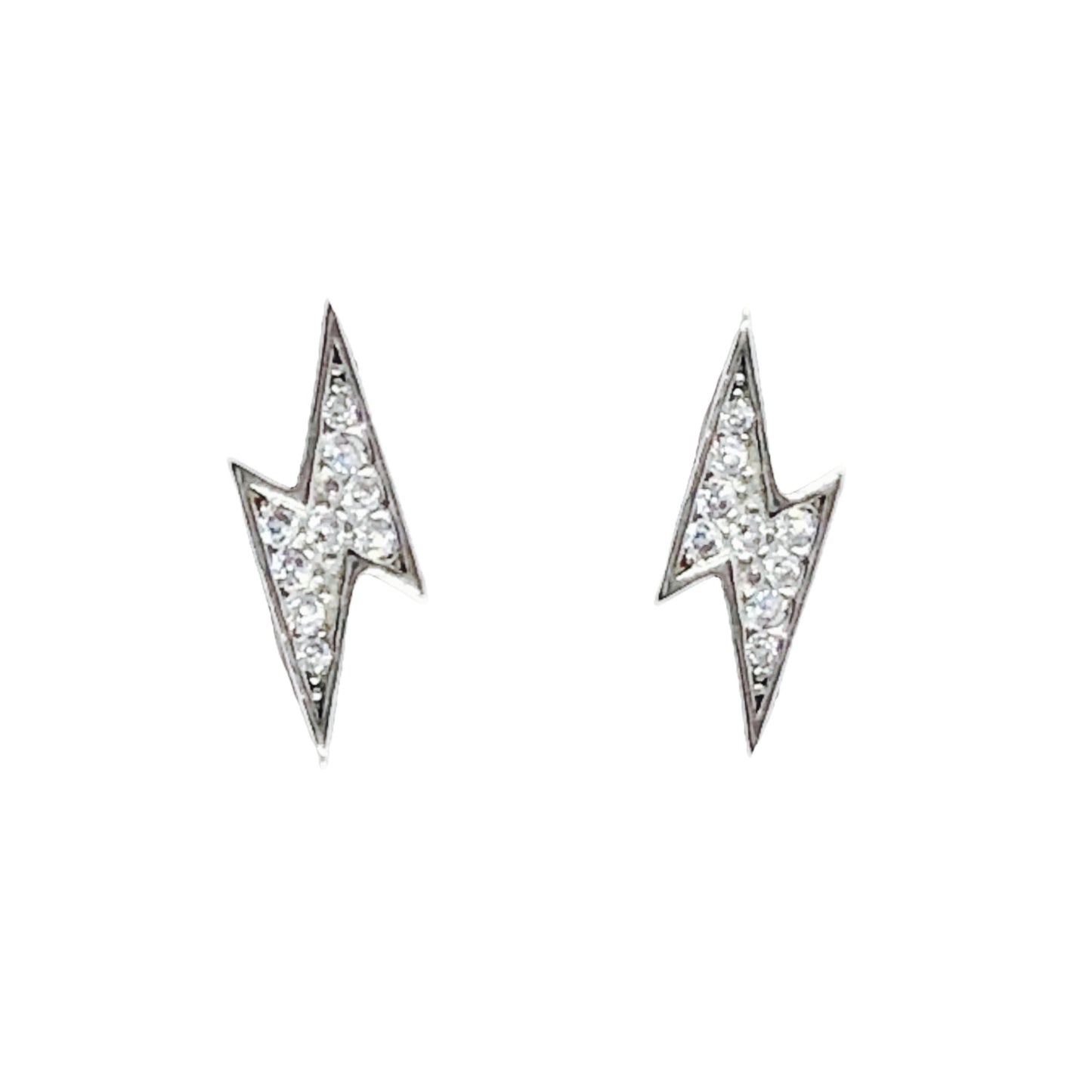 Aretes Plata S925 Fementi Rayos Circones