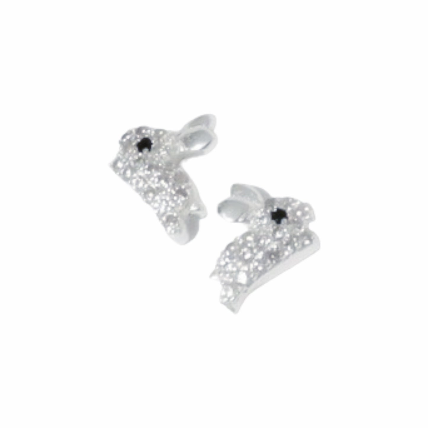 Aretes Plata S925 Fementi Rabbit Circonados