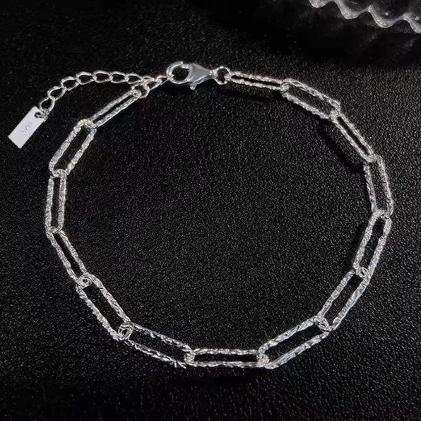 Pulsera Plata S925 Fementi Tejido Hermes