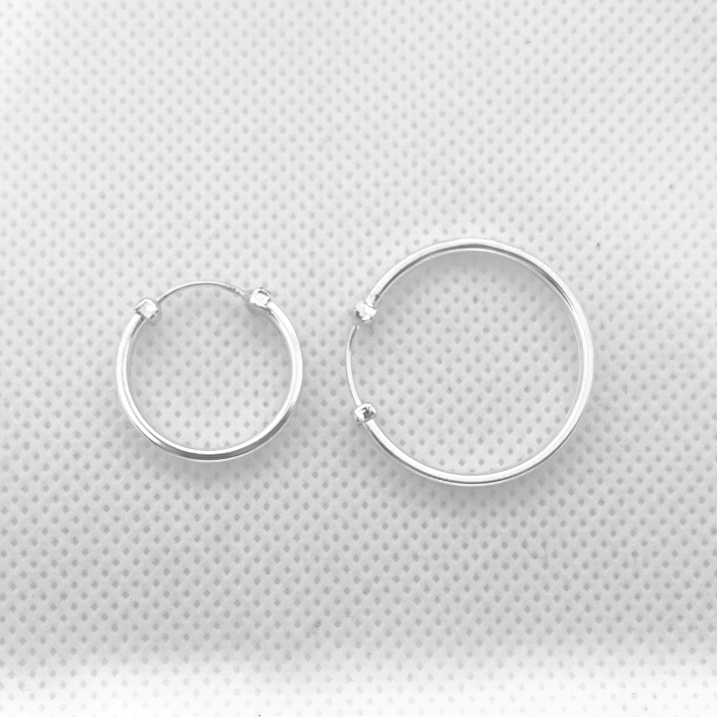 Aretes Plata S925 Fementi Candongas Planas