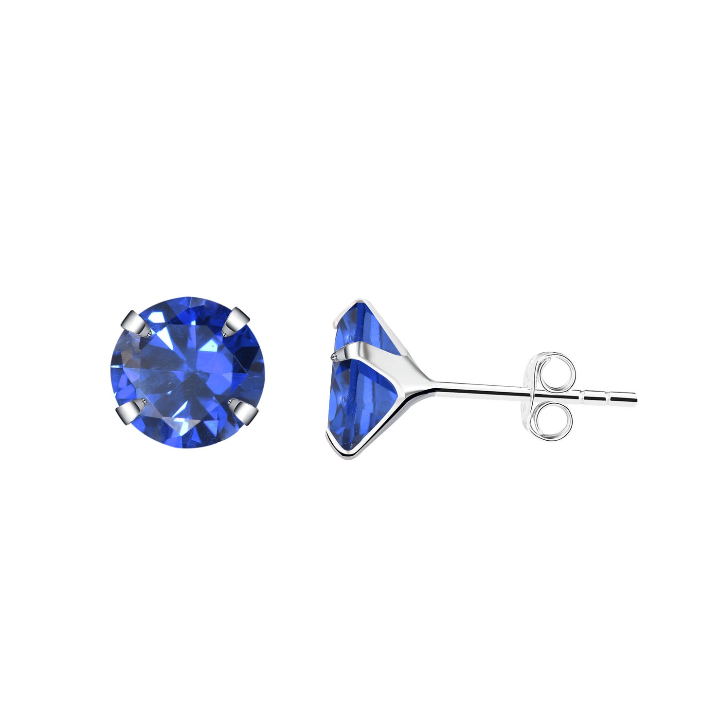 Aretes Plata S925 Fementi Circón Colores