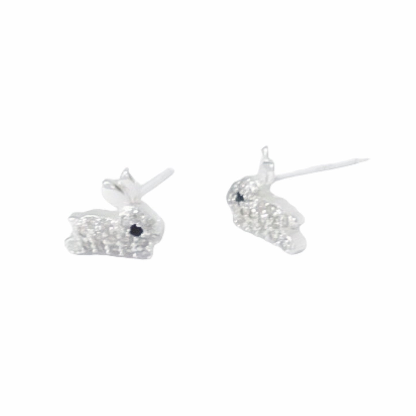 Aretes Plata S925 Fementi Rabbit Circonados